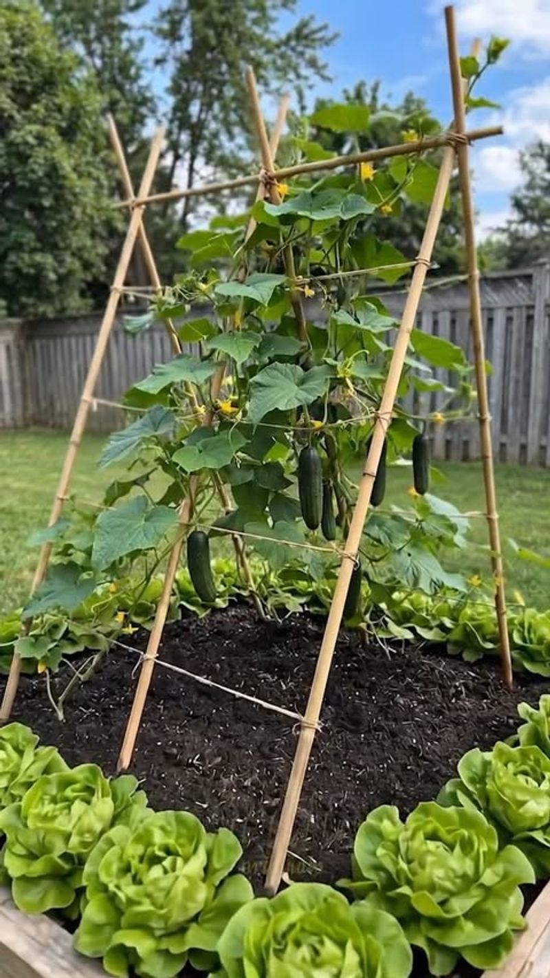 Arrange Rows To Prevent Taller Crops From Casting Shade