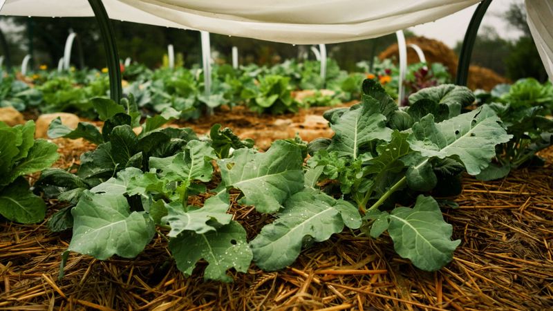 Spinach Packed With Tender, Nutrient-Rich Leaves
