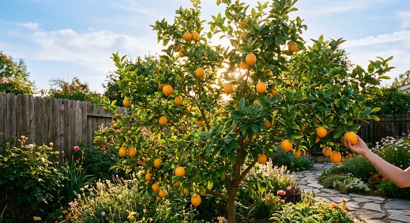 Meyer Lemon Brightens Florida Gardens With Glossy Leaves And Golden Fruit