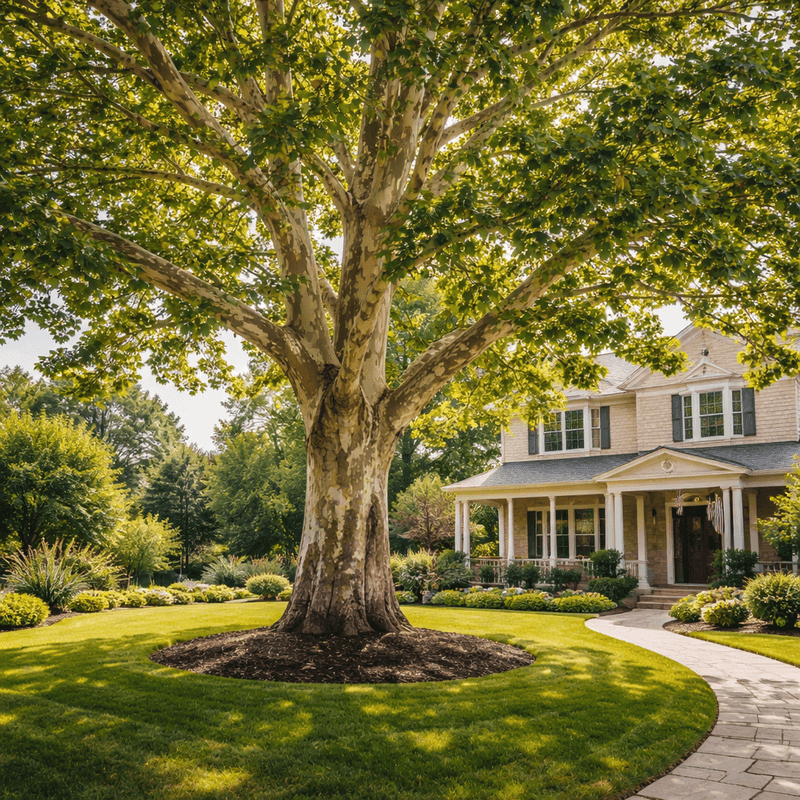 Sycamores Grow Bigger Than Most Yards