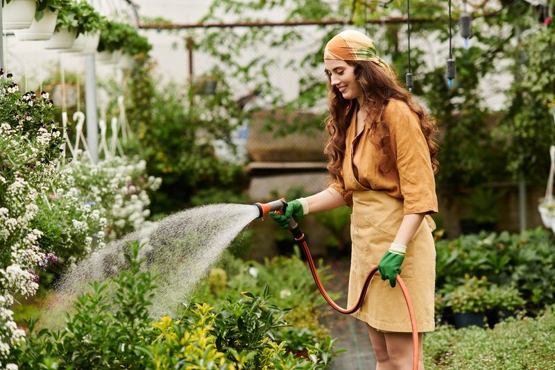 Watering Young Hedges During California's Dry Season