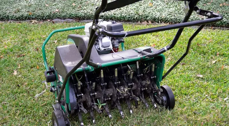 Aerate Compacted Soil To Improve Air And Water Flow