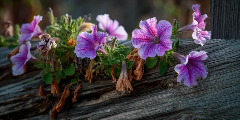 Petunias Struggle When Spring Turns Steamy In Florida