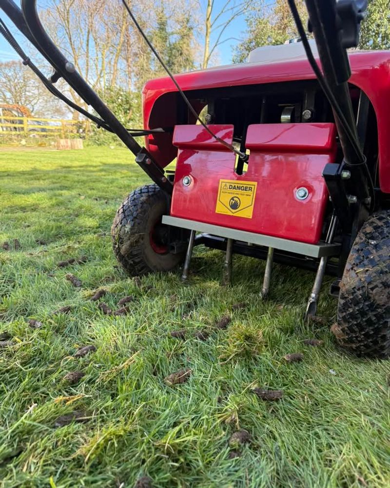 Core Aerate Lawns To Relieve Compaction And Improve Drainage