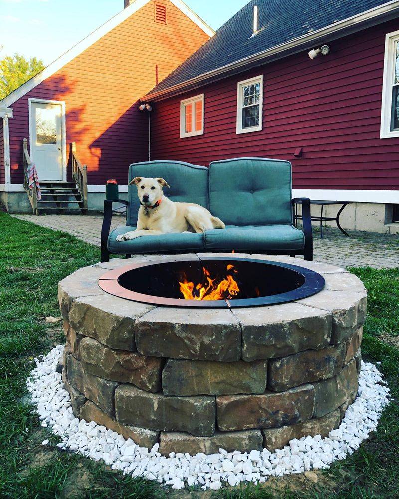 Build A Low-Maintenance Fire Pit Retreat
