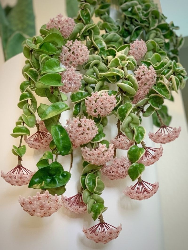 Hoya Plants Offer Wax-Like Leaves And Long-Term Blooming Beauty
