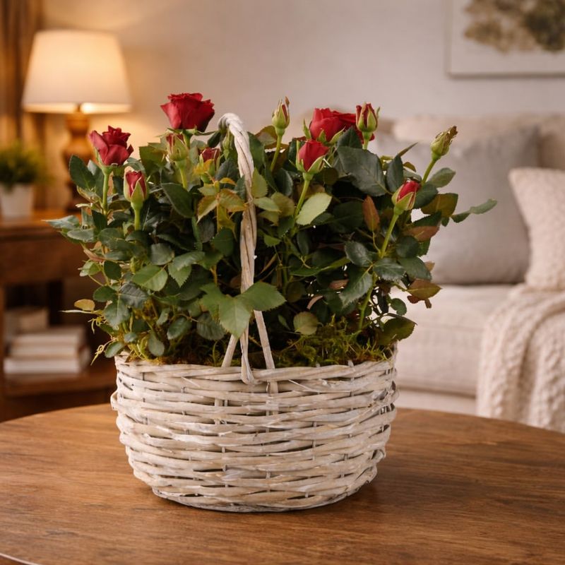 Potted Mini Rose Creates A Long Lasting Floral Gift