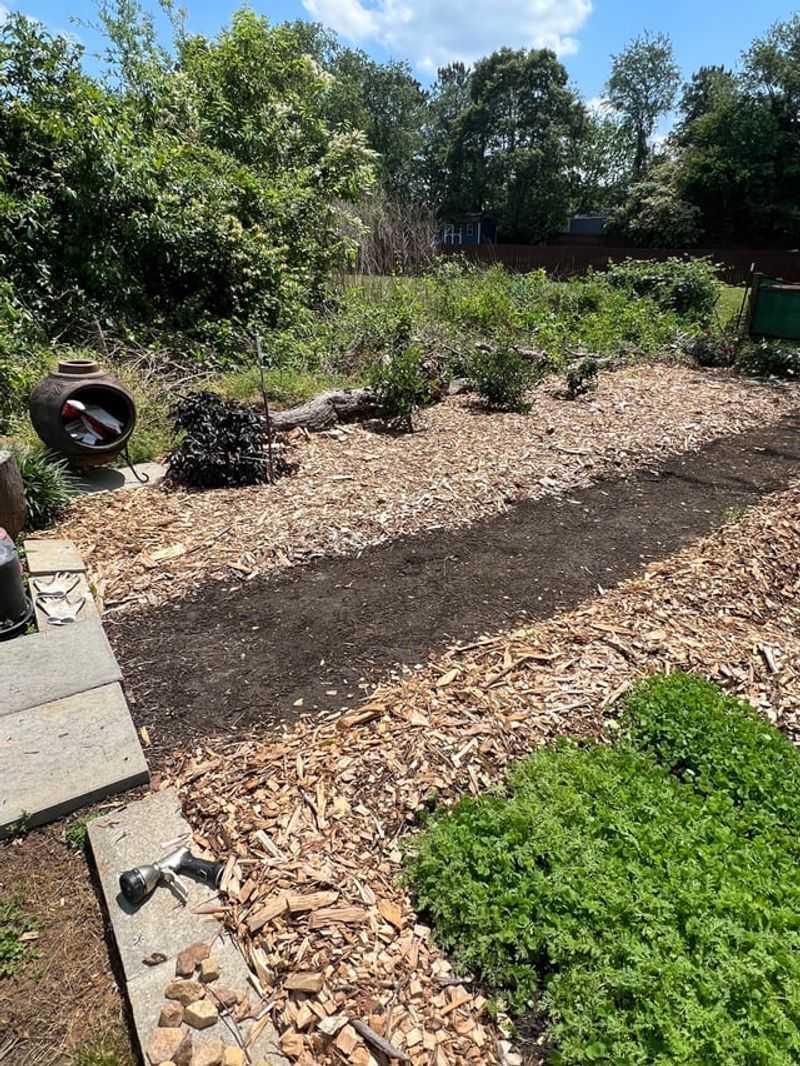 Mulch Helps Stop Weeds