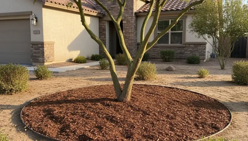 Gravel And Rock Landscaping Reflect Excess Heat