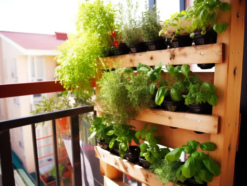 DIY Pallet Garden