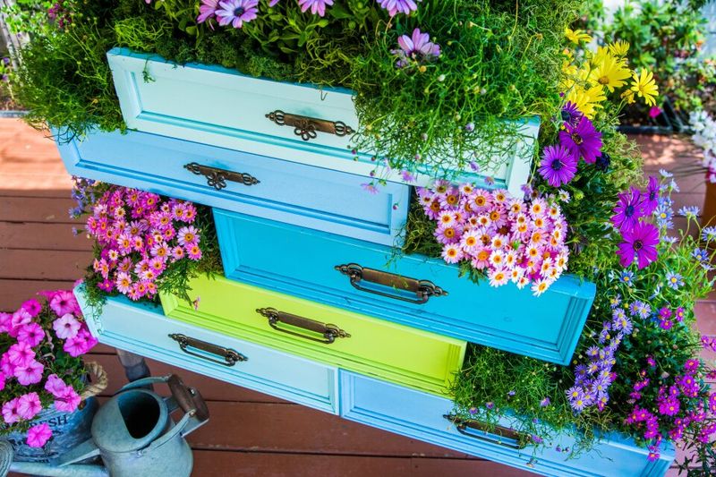 Dresser Drawers Full Of Vintage Personality