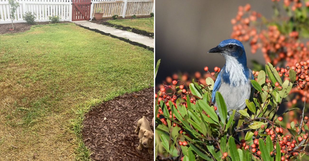 no birds in yard problems