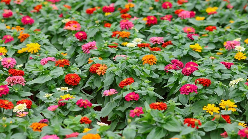 Zinnia Bursts With Color All Summer