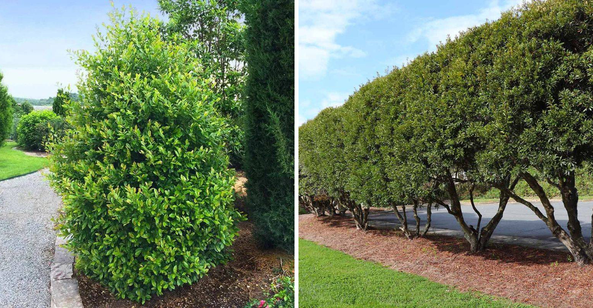 Carolina Cherry-Laurel and Wax Myrtle
