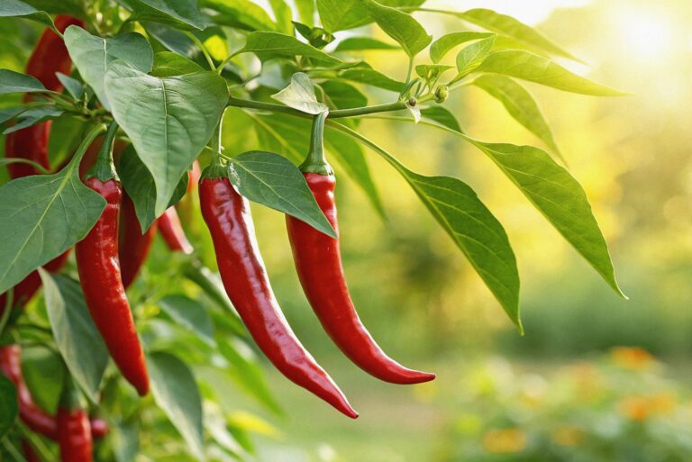 hot peppers