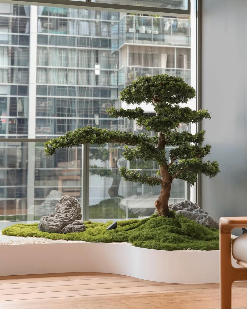 Miniature Zen Garden Corner