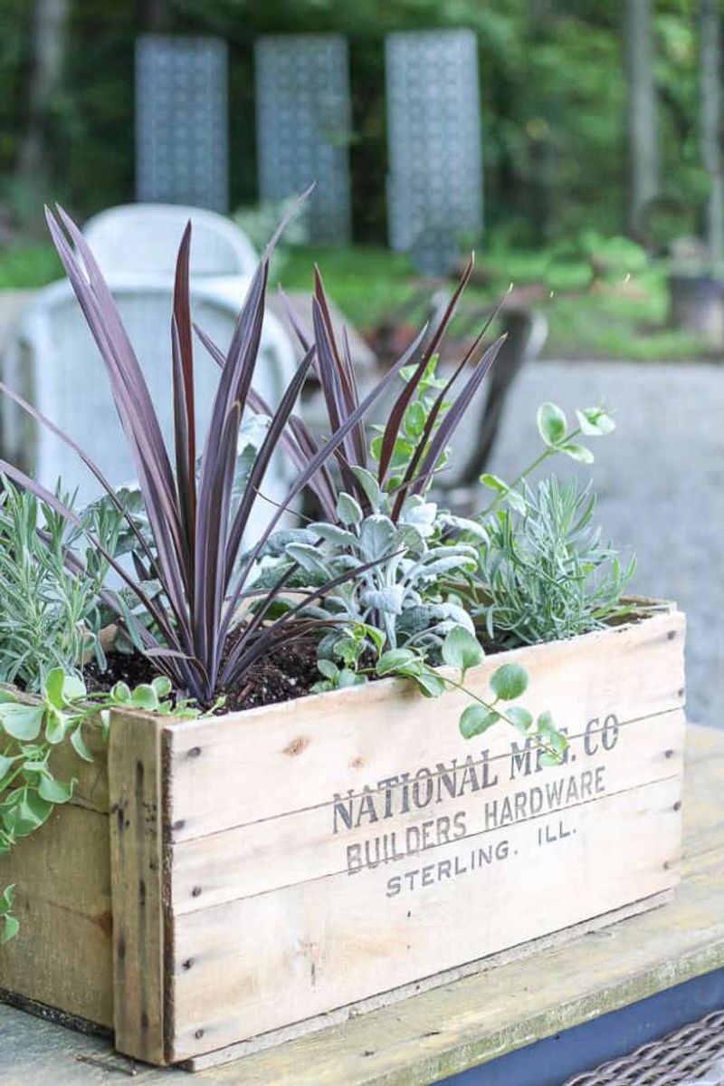 Wooden Crates That Bring Rustic Charm To Your Garden