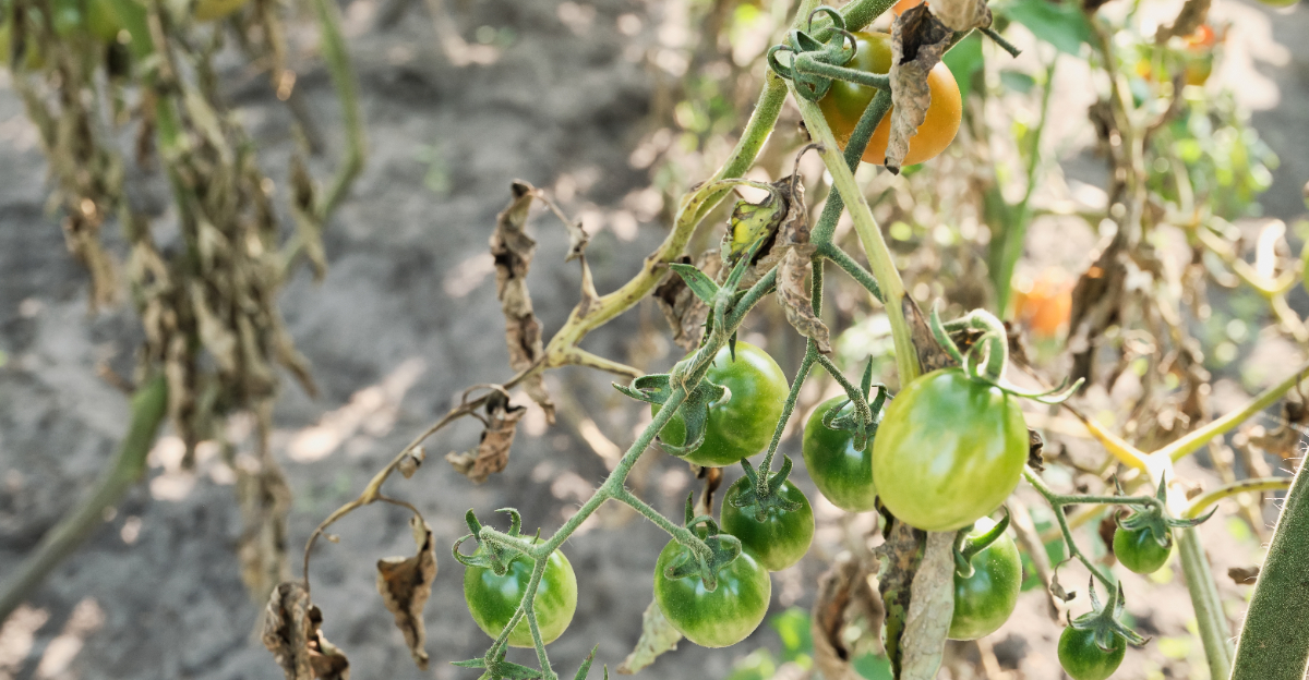 wilting tomatoes