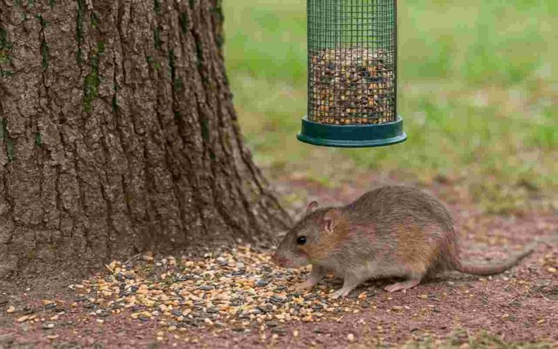 Spilled Seed Is What Turns A Feeder Into A Rat Magnet