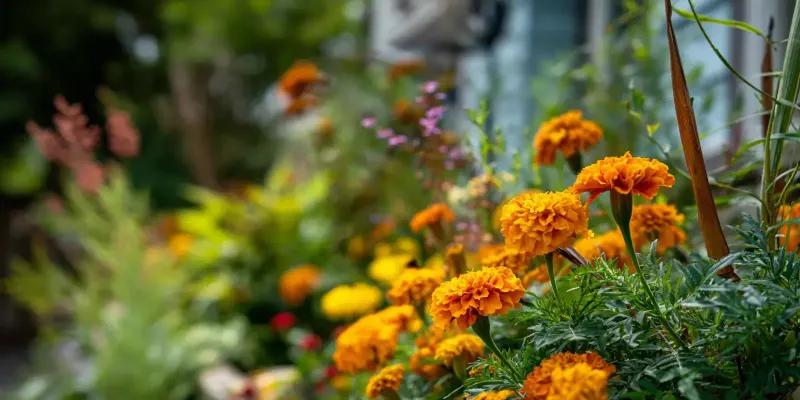Marigolds Light Up Garden Borders With Easy Color
