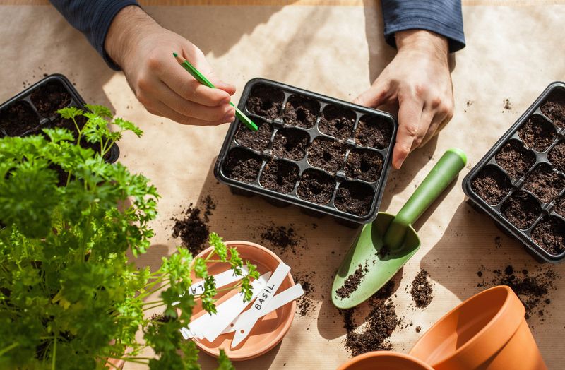 Start Basil Seeds Indoors Or Direct Sow After Frost Risk Passes