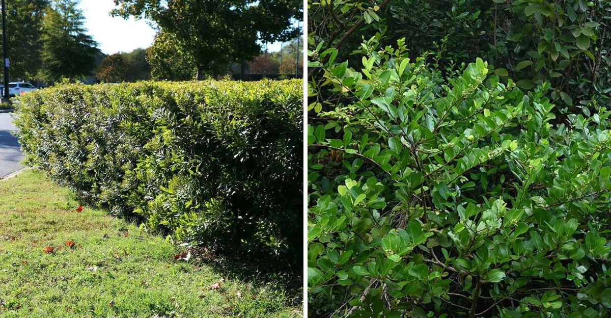Wax Myrtle and Cocoplum