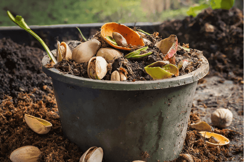 Pistachio Shells Improve Soil Drainage Naturally