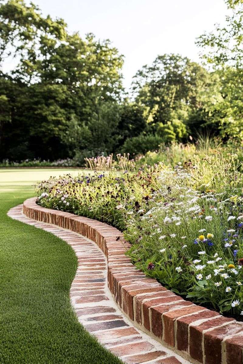 Lay Brick Borders For Instant Curb Appeal