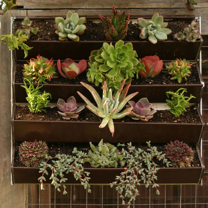 Vertical Planters Bring Greenery Without Taking Floor Space