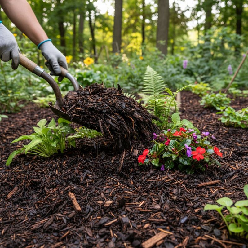 Mulch Early To Lock In Spring Moisture