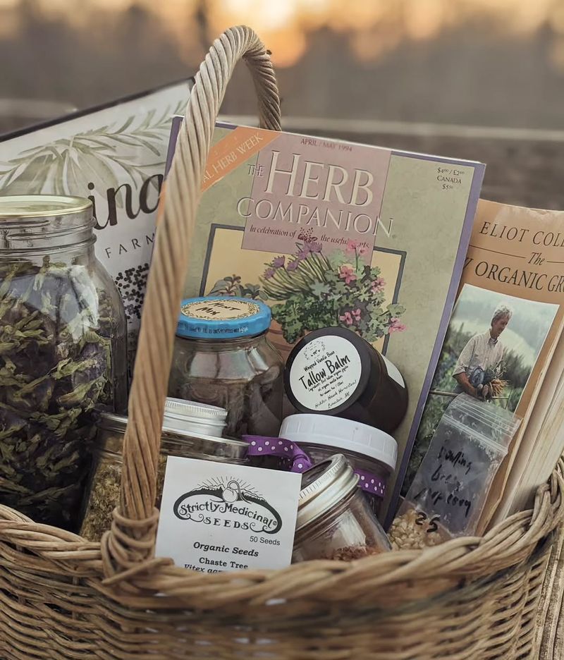 Sturdy Baskets Work For Simple Outdoor Storage