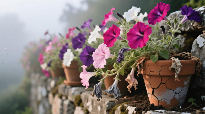 Petunias Burn Out Quickly In Florida Summers