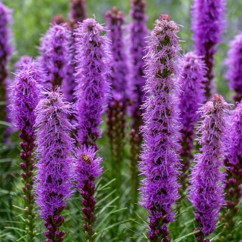Blazing Star Adds Vertical Interest With Upright Flower Spikes
