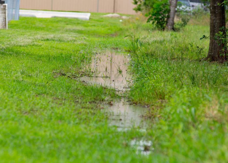 Check Drainage And Fix Low Spots In Your Yard