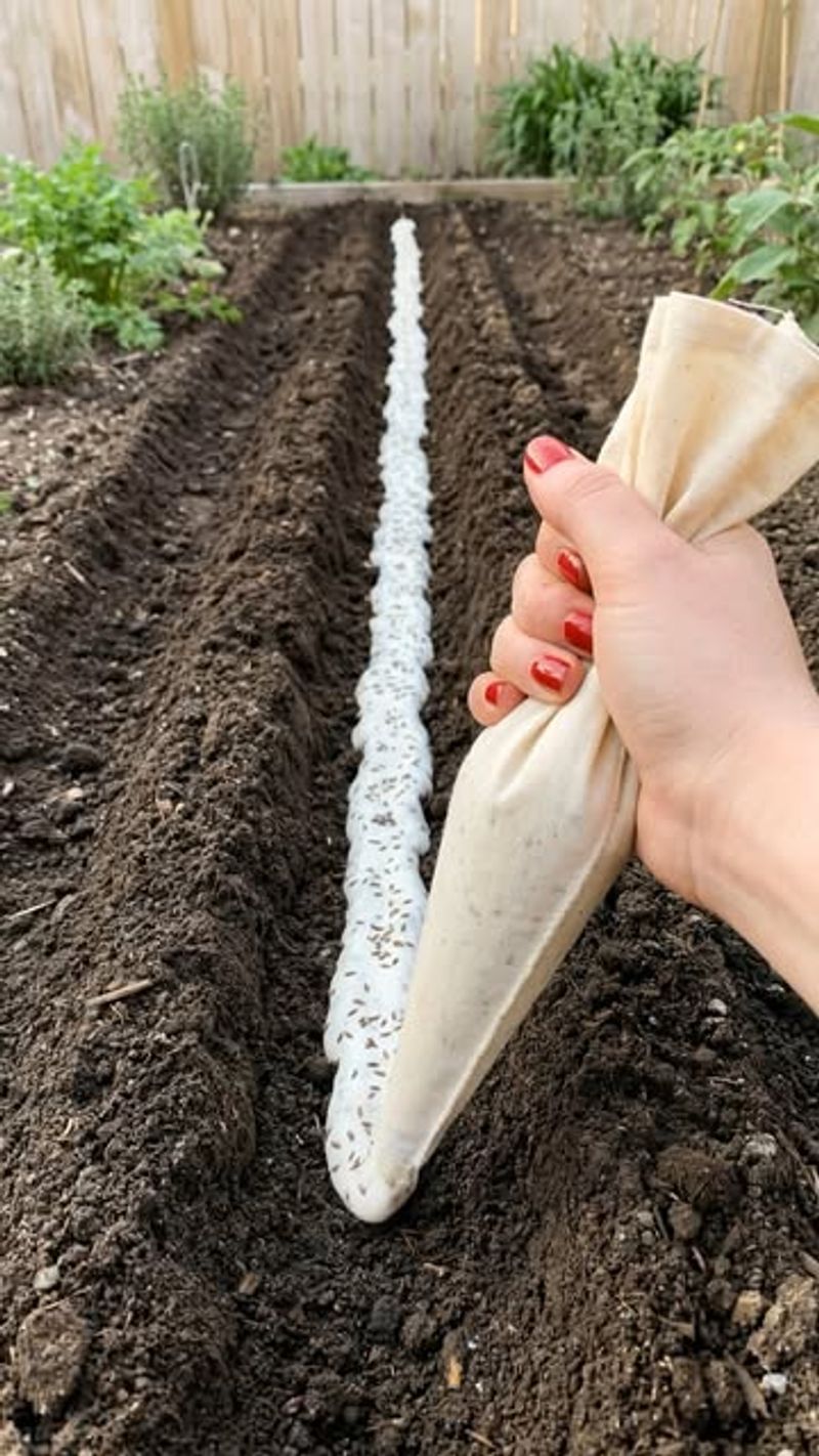 Seed Gel Is A Simple Way To Evenly Space Tiny Seeds