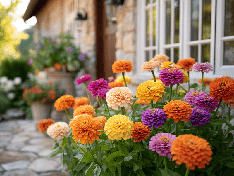 Zinnias Bring Bright Easy Color