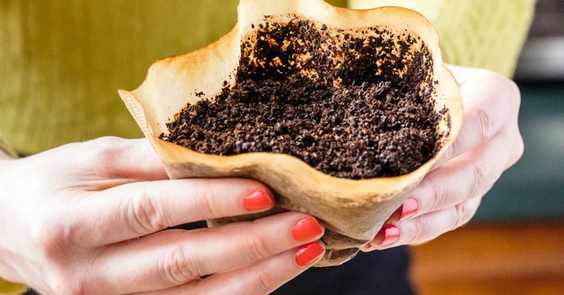 Coffee Grounds Give The Mix A Lift