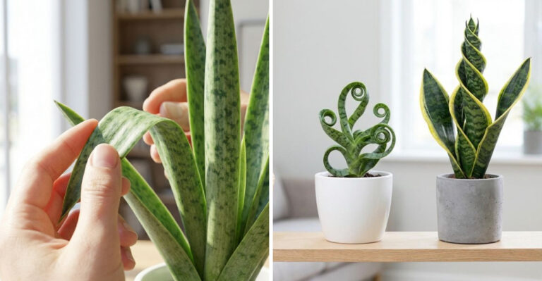 How To Grow A Snake Plant In A Spiral Shape In North Carolina Homes