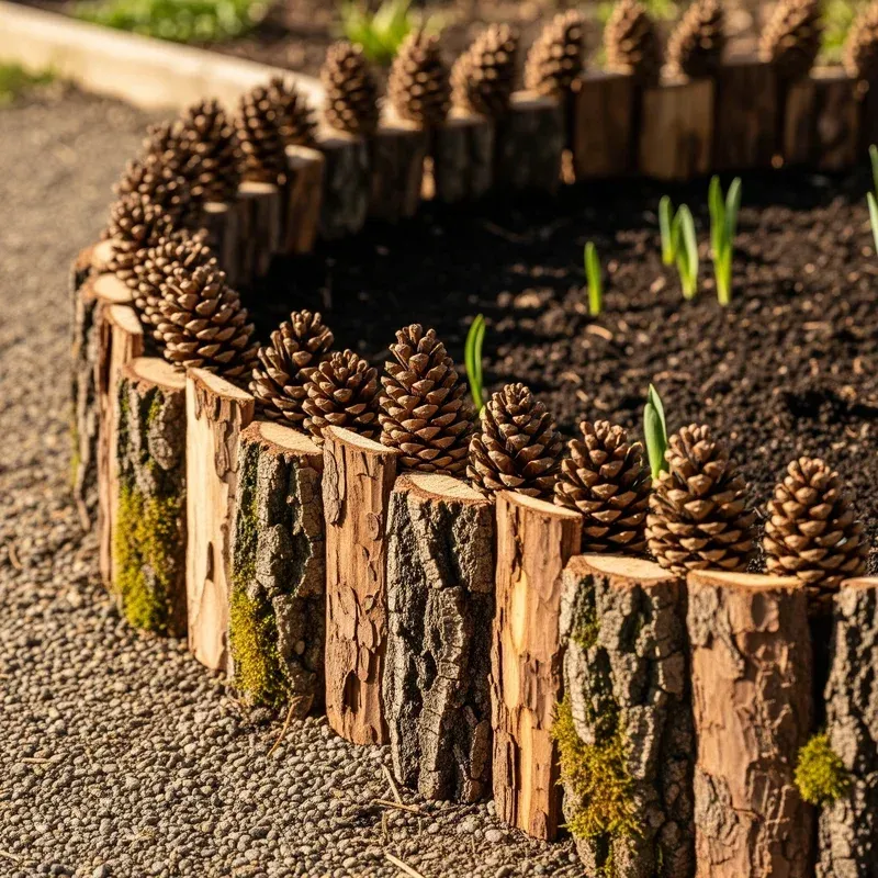 Place Cones Around Beds