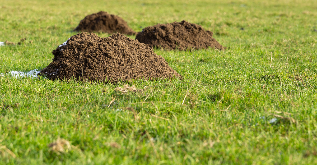 Mistakes North Carolina Gardeners Make That Bring In Moles