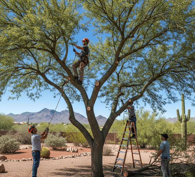 Mesquite Benefits From Structural Pruning Before Summer Heat Arrives