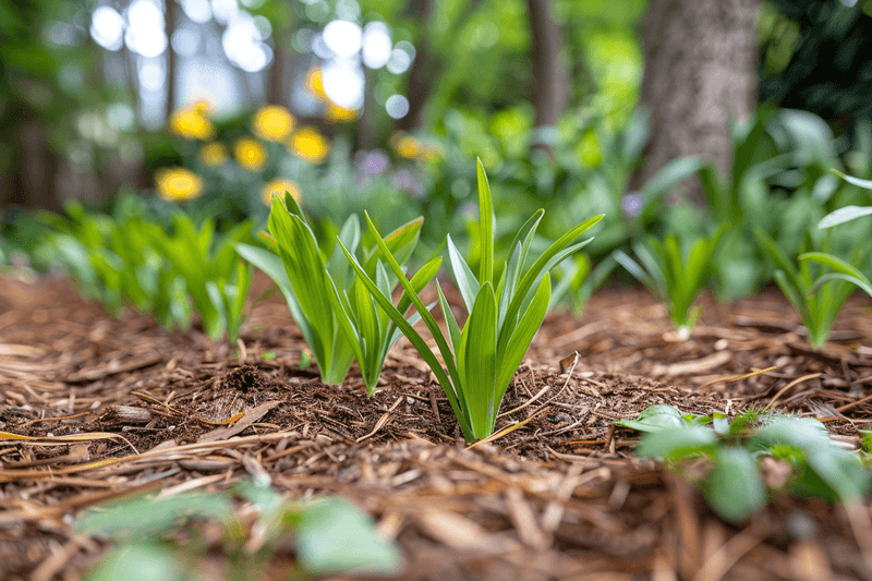 Use Mulch To Retain Moisture And Suppress Weeds