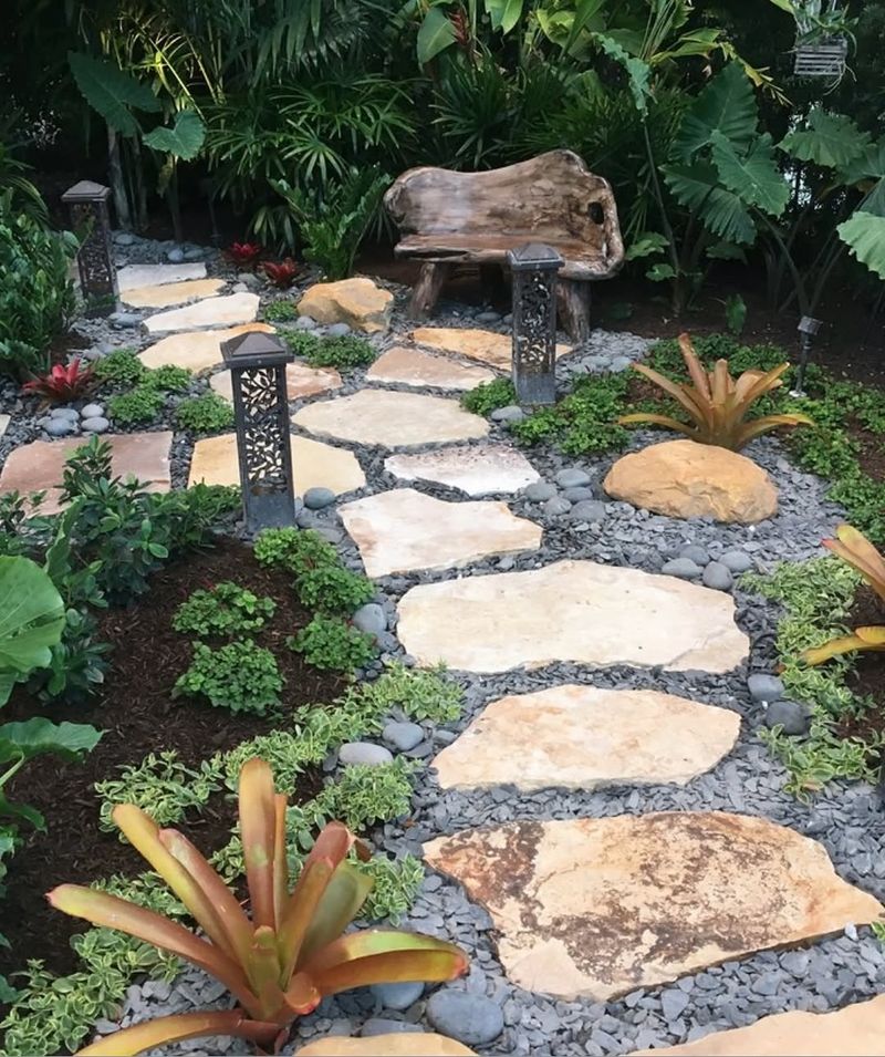 Use Flat Stones For Basking In Warm Sun