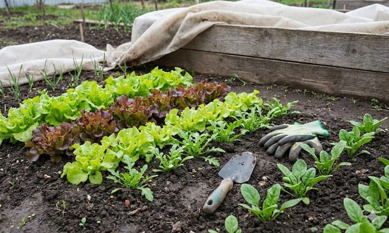 Lettuce Grows Fast And Feels Easy