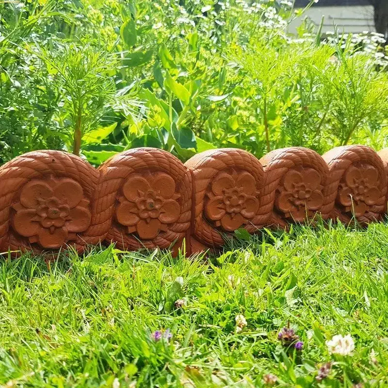 Install Terracotta Edgers For A Warm Garden Border