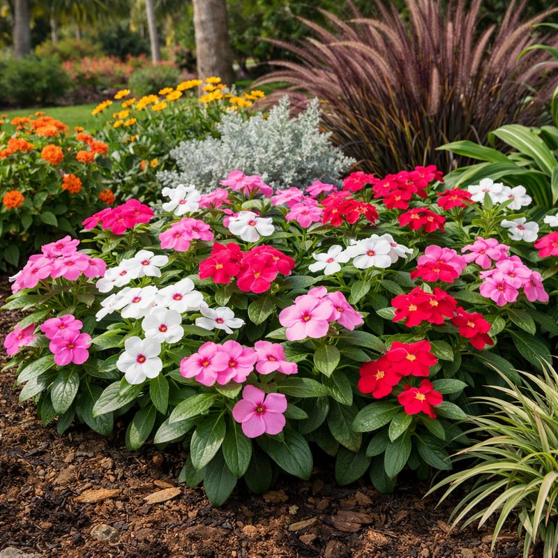 Vinca (Periwinkle) Powering Through Heat Without Fuss