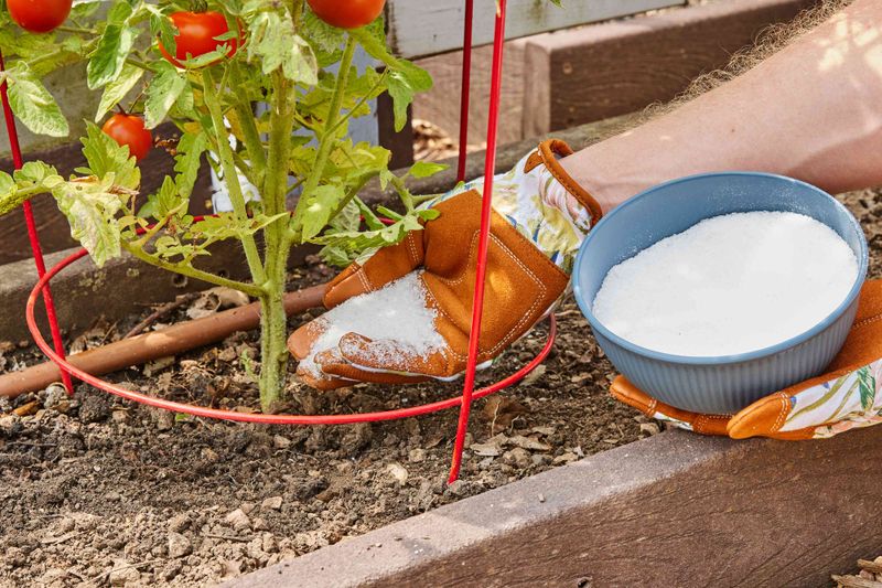 Use Sparingly Around Tomatoes