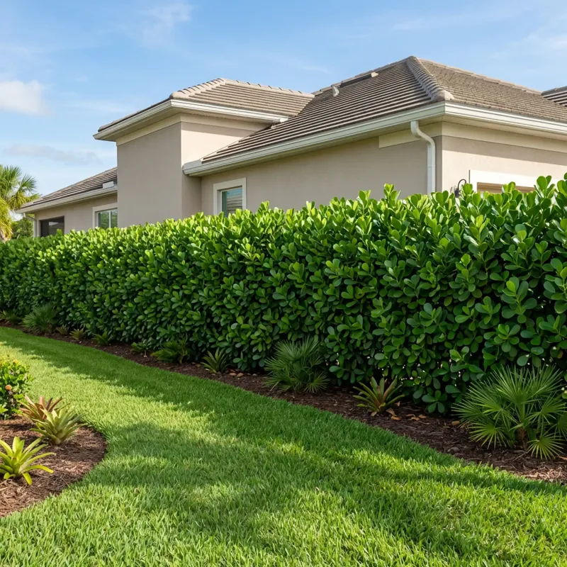 Clusia Creates Thick Tropical Hedges In Warm Climates