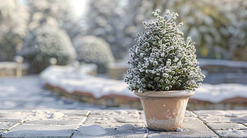 Container Plants Face A Much Colder Reality In Winter