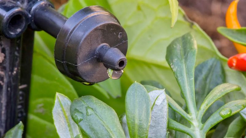 Deep Watering Pushes Salts Below The Root Zone